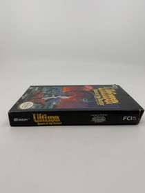 NES ULTIMA QUEST OF THE AVATAR BOX ONLY NO GAME