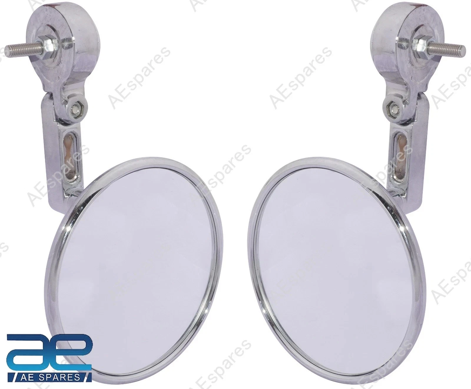 Bar End Mirror For Royal Enfield Bear GT Interceptor Shotgun Super Meteor 650