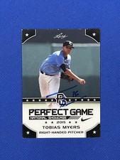 Tobias Myers Signed 2015 Leaf Perfect Game Card Auto Autograph Baseball #266
