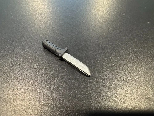 G.I. Joe Classified Metal-Head 6” Scale GRENADIER KNIFE ACCESSORY 1/12 KITBASH