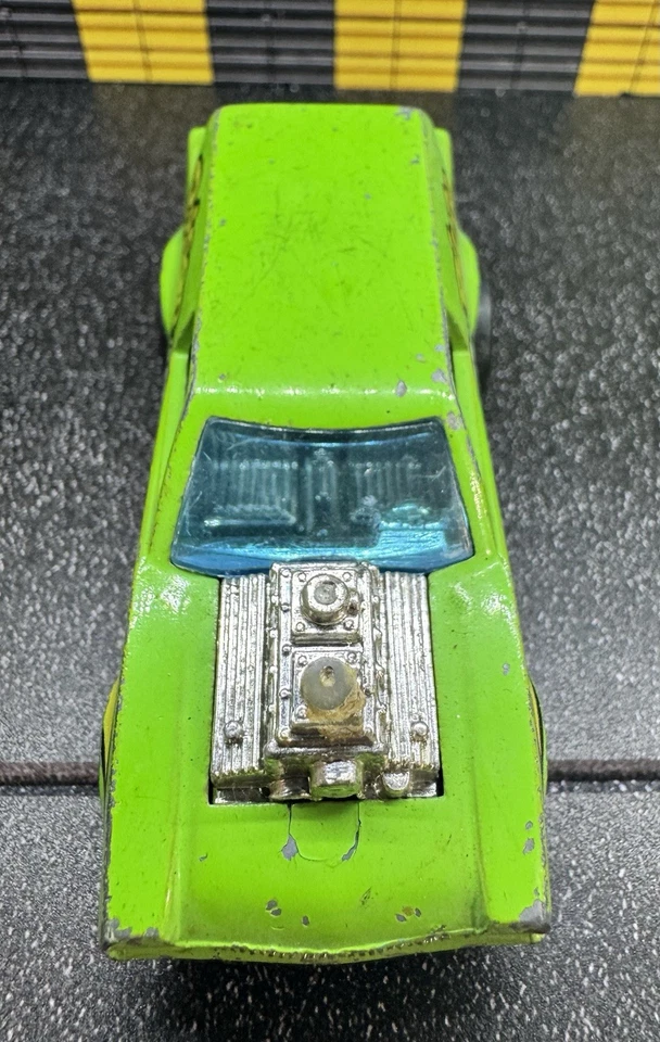 Hot Wheels Redline 1976 Poison Pinto verde claro ruedas Redline Foto 3 de 4