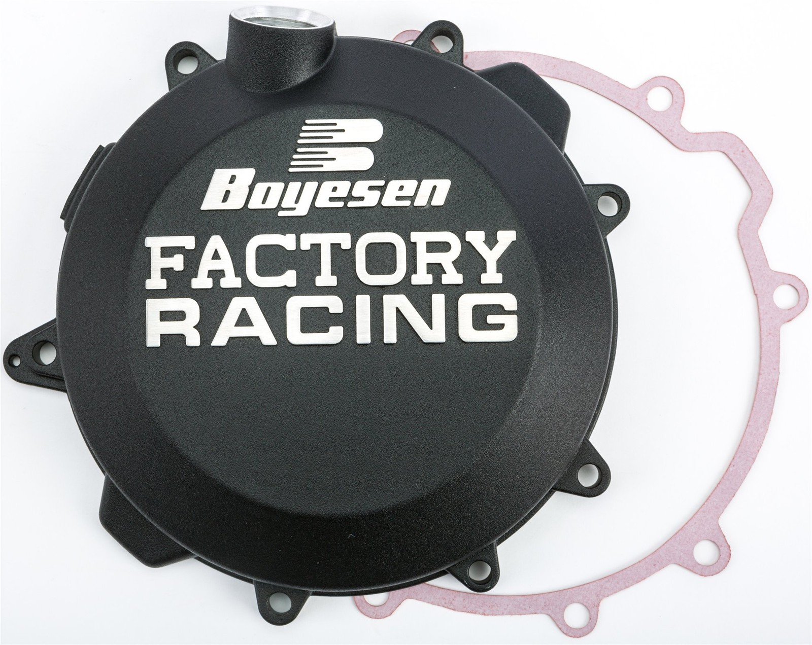 Boyesen Black Factory Clutch Cover (CC-42CB)