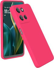 Compatible with Moto G Stylus 2025 Case: Liquid Silicon Protective Military,Grad