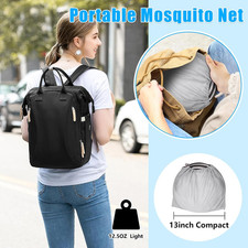 77 30 23" Large Pop up Mosquito Tent Portable Foldable Mosquito Net Bed Camping
