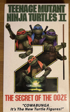 NECA Teenage Mutant Ninja Turtles Secret Of The Ooze 4 Pack VHS Authentic TMNT