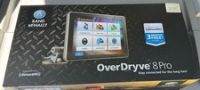 Rand McNally OverDryve 8 Pro 8 1/8" Truck GPS Messaging Cameras DriverConnect