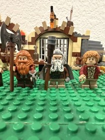 LEGO The Hobbit Lot  Barrel Escape Elf Army Attack of the Wargs 79004 79002 used