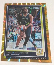 2025 Panini Donruss WNBA - Teaira McCowan #57 Orange Laser /199
