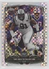 2014 Topps Chrome Retail X-Fractor Sheldon Richardson #53 b7z