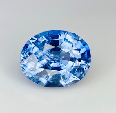 ICA Certified 2.21 Cts Blue Sapphire Gemstone