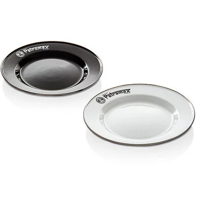 Petromax Enamelware Plates, Enameled Steel for Kitchen and Camping, 2 Pk - Image 1 of 4