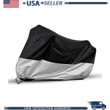 Motorcycle Cover Waterproof Lock-Holes, All Season Protection up to 97