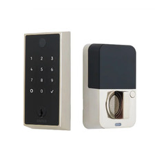 Emtek EMP23231US14 Empowered 2 Keyless Entry Deadbolt with Bluetooth  WiFi, PN