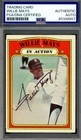 Willie Mays PSA DNA Signed 1972 Topps In Action Autograph