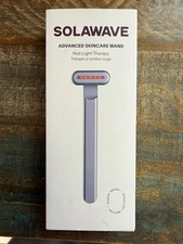 Solawave 4 in 1 Advanced Skincare Wand Portable Lightweight w/ Red Light Therapy