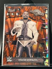 2025 Topps WWE WrestleMania Cactus Jack Orange RayWave Angelo Dawkins 16/25