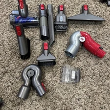 Lot Of 10 Genuine Dyson Vacuum Cleaner Accessory Tools Attachments Parts Brushes