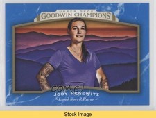 2017 Upper Deck Goodwin Champions Horizontal Royal Blue Jody Perewitz READ ar6