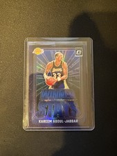 2024-25 Donruss Optic BLUE WINNER STAYS Kareem Abdul Jabbar SP #/85.. LA LAKERS