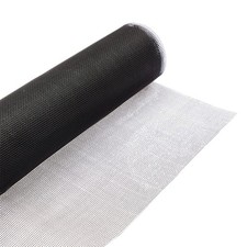Fiberglass Window Screen Roll 39x118 Black Pet Proof Mesh Door Patio Screen