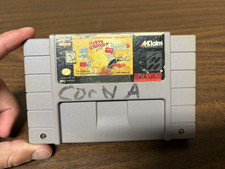 The Itchy & Scratchy Game - Simpsons (Nintendo SNES) Tested & Working