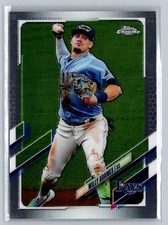 2021 Topps Chrome #75 Willy Adames MLB Tampa Bay Rays
