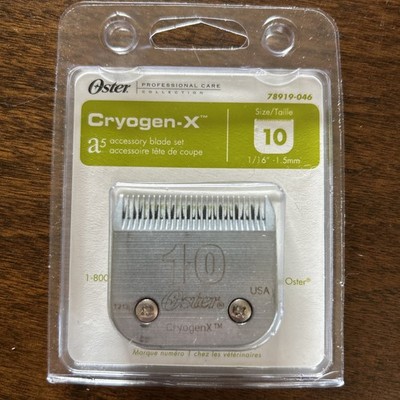 Oster Cryogen-X Detachable Pet Clipper Blade - Size 10 #78919-046 6482