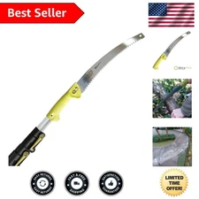 Versatile Tree Pruning Tool - Telescoping Pole Saw with 13-Inch Dual-Use Blade