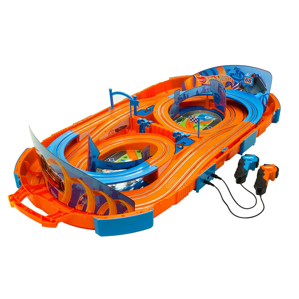 Hot Wheels 1 64 Outdoor Portable Slot Racing Car 280cm Track Kids