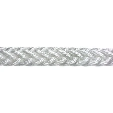 New England Ropes C1110-20 White 5/8" 12-Strand Mega Braid Rope Line By the Foot