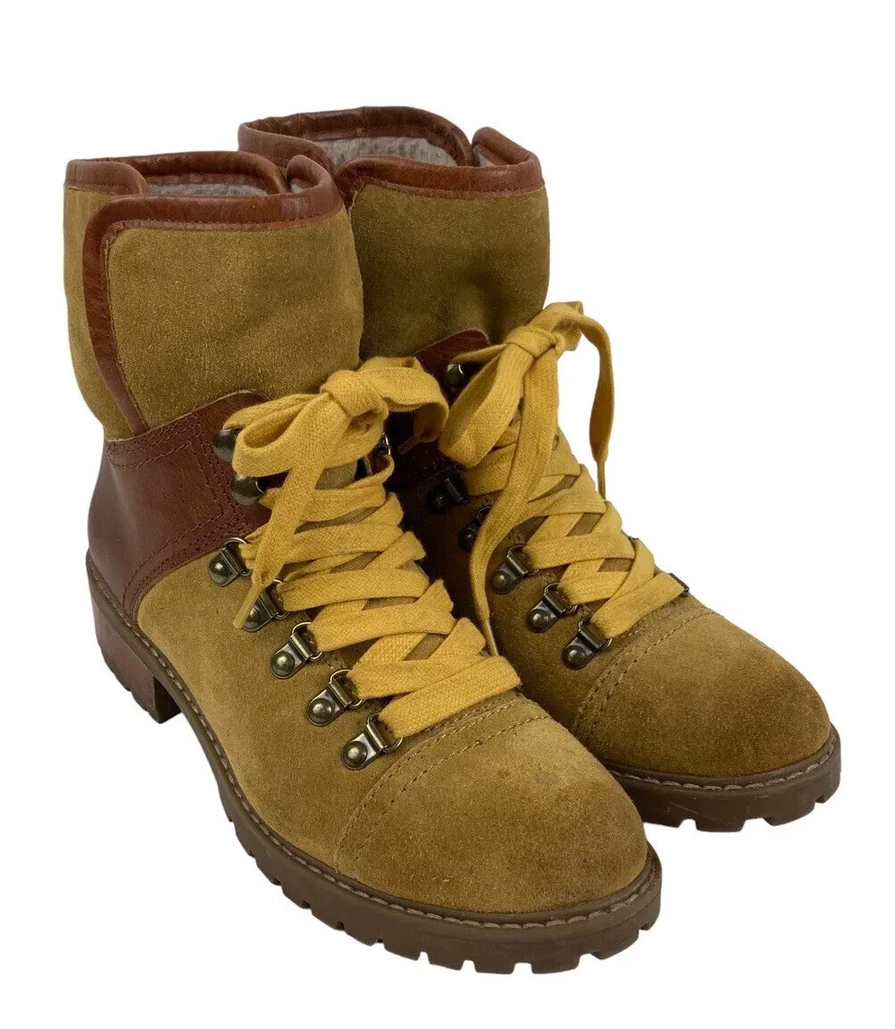 Sherpa lined hiking boots discount