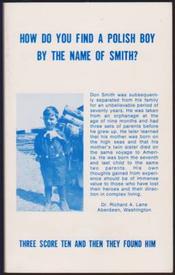 HOW DO YOU FIND A POLISH BOY BY THE NAME OF SMITH? THREE SCORE TEN AND THEN