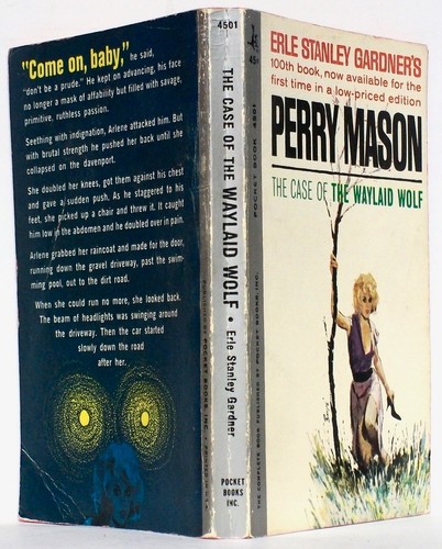 ERLE STANLEY GARDNER’s Perry Mason: THE CASE OF THE WAYLAID WOLF—PocketBook 1st - Picture 3 of 4