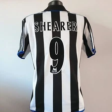 SHEARER 9 Newcastle United Shirt - XL - 1999/2000 - Jersey Adidas 
