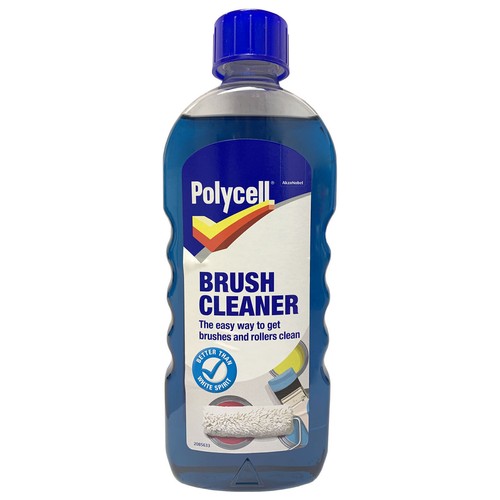 Polycell Brush Cleaner 500ml Liquid Detergent For Paint Brushes Rollers