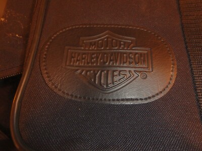 7L -branded 22 x 14 x 9 HARLEY DAVIDSON zippered canvas tote/bag