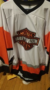 harley davidson hockey jersey