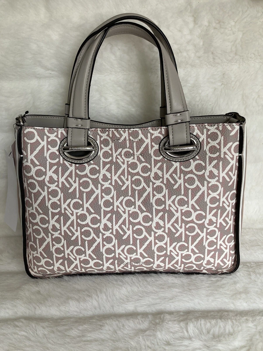 Calvin Klein Logo Print Handbags