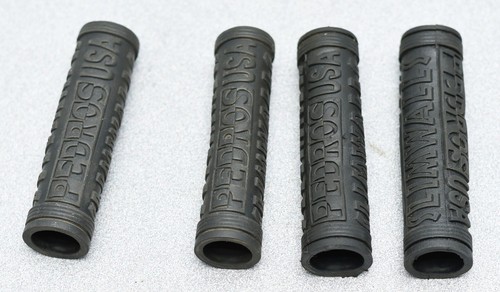 -2 PAIR- PEDRO'S SLIMWALLS Vintage MTB Grips, - Picture 4 of 4