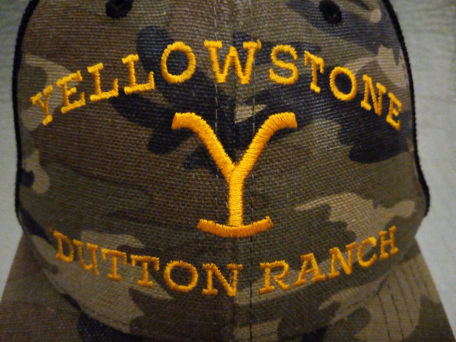 Snapback Meshback Paramount Camo Yellowstone Dutt… - image 6