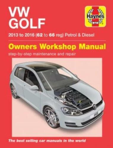 Manuales de reparación y servicios Golf VW