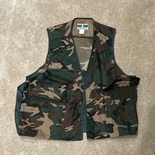 Game Winner Sportswear Vest Camouflage Pockets Duck/Bird Hunting Men's XL 46-48