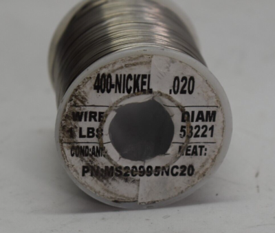 Nickel Aircraft Safety Wire .020