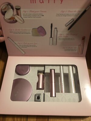 Mally Simple Steps To All U Love Set Medium. Eyeliner Mascara Powder Lip Stick +
