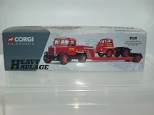 CORGI 31004 SCAMMELL ARTIC LOW LOADER TRAILER WYNNS + BEDFORD TRACTOR TRUCK