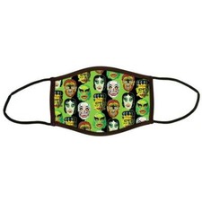 Monster Face Mask Cover Gothic Retro Horror Halloween Lagoon Vampire Wolf Gift