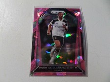 2020-21 Panini Prizm EPL #298 Bobby De Cordova-Reid Pink Cracked ICE Fulham