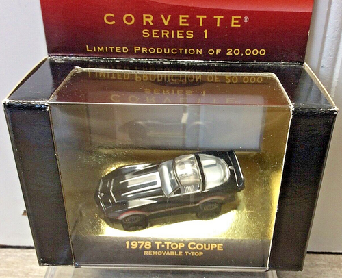 VTG 1998 Micro Machines Collector Edition 1978 T-Top Coupe Corvette Ser. 1 New - Picture 2 of 3