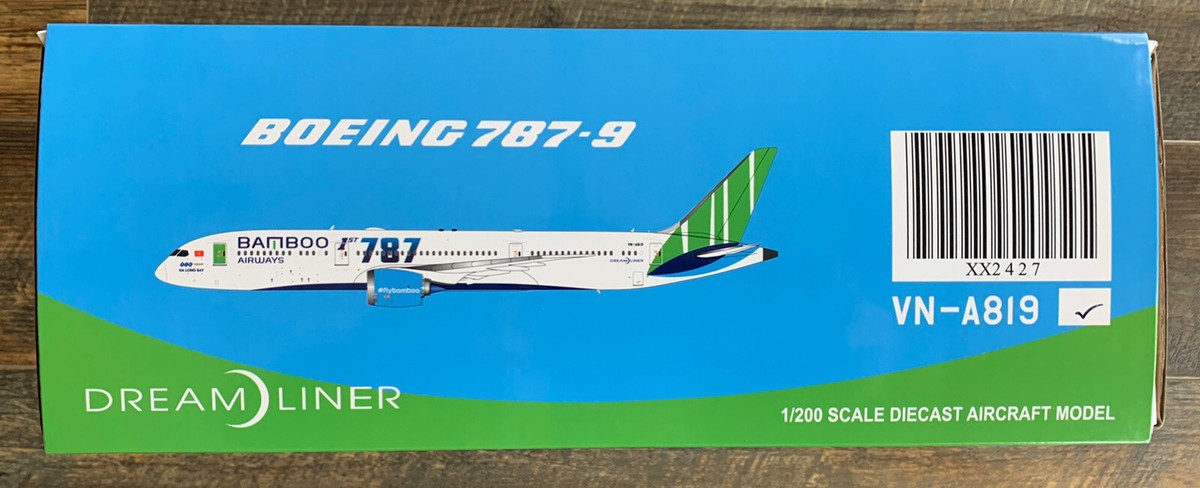 NEW JC WINGS 1:200 scale BAMBOO AIRWAYS BOEING 787-9 