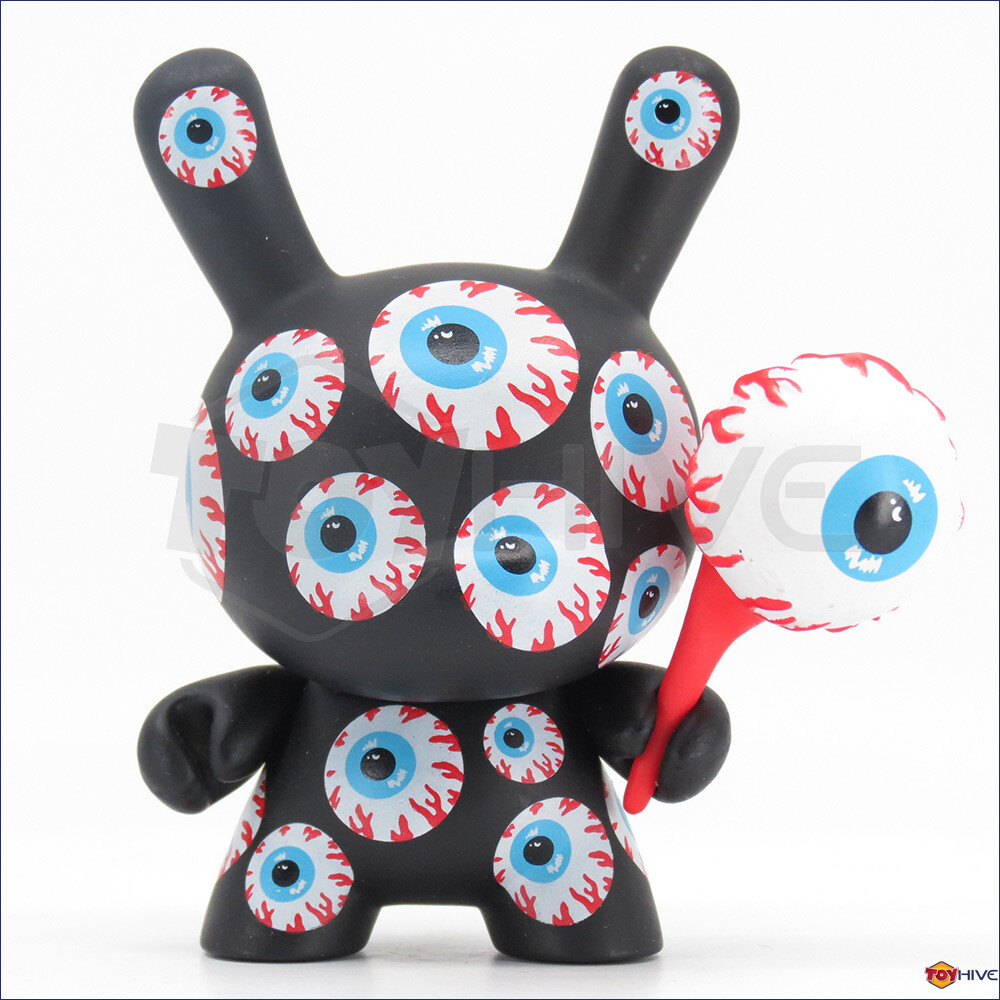 Kidrobot Dunny 2016 Mishka series Untitled eyeball vinyl figure by